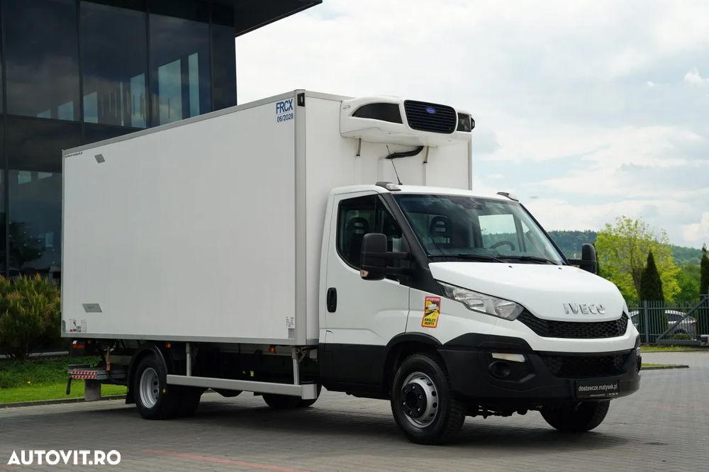 Iveco DAILY 70-170 / FRIGORIFER / CARRIER PULSOR 500 UNIT / TWIN / D-HOLLANDIA LIFT / AUTOMAT / 3 LOCURI - 3