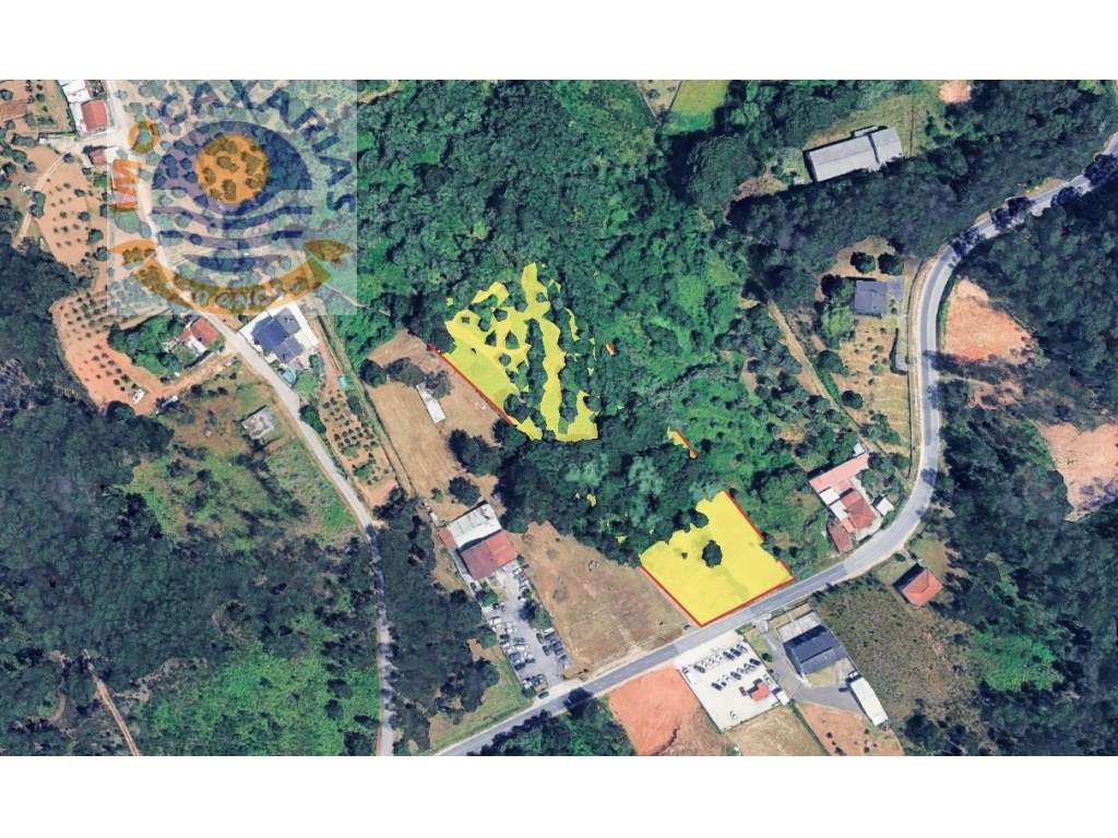 Terreno soalheiro e plano a 2 min de Caxarias e 10 min de Ourém - Grande imagem: 2/18