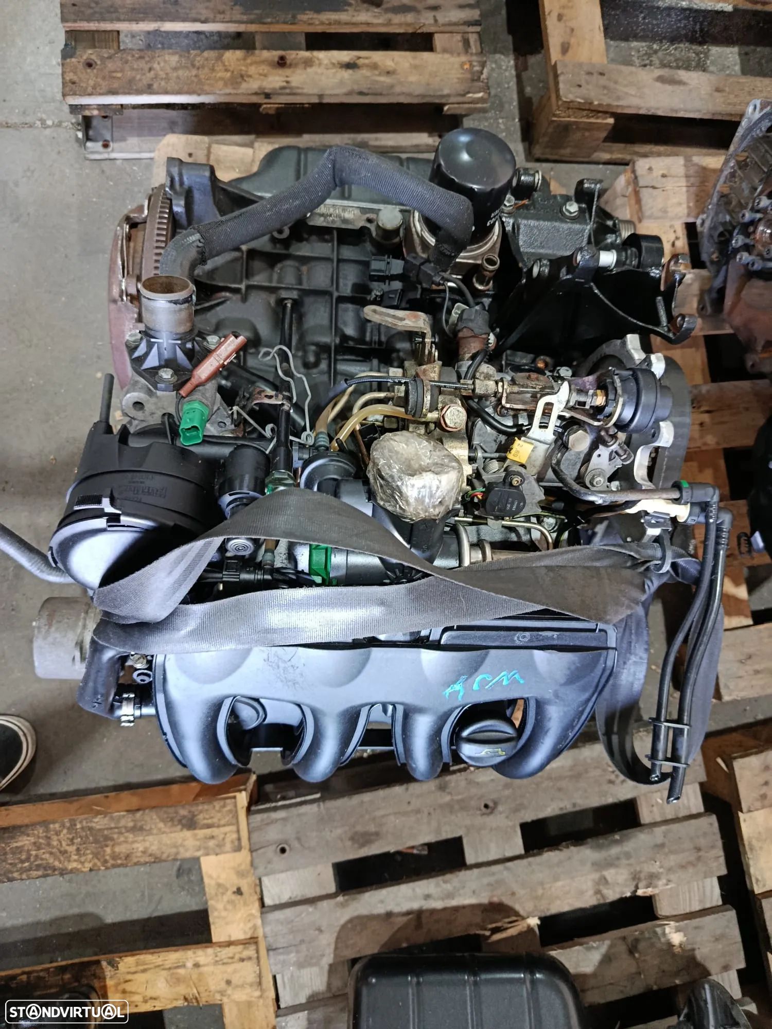 Motor Peugeot Citroen 1.9D REF: WJY - 1