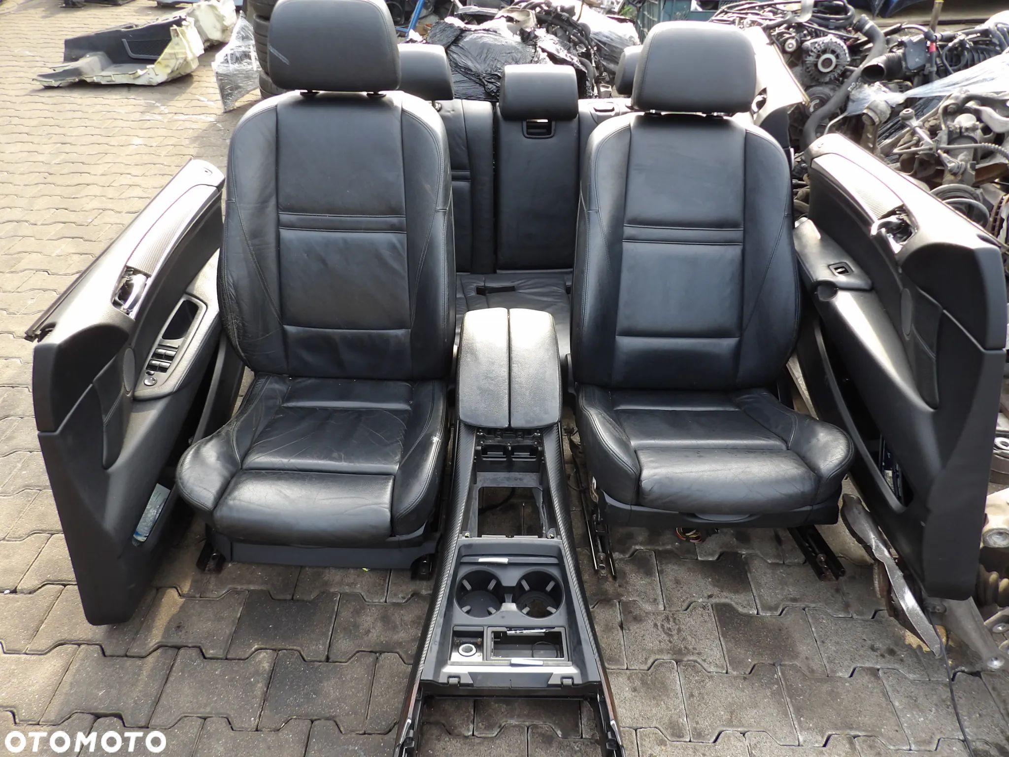 BMW - E70,X5 - FOTELE , KANAPA , BOCZKI , TUNEL - OGRZEWANE - UK - SKÓRA - 1