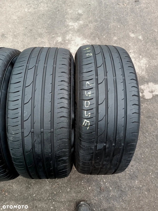 225/55R16 Opony Letnie Lato CONTINENTAL ContiPremiumContact 2 AO 4,5mm BRIDGESTONE TURANZA T001 5,5mm Legnica ALU-RAD jak 205/60