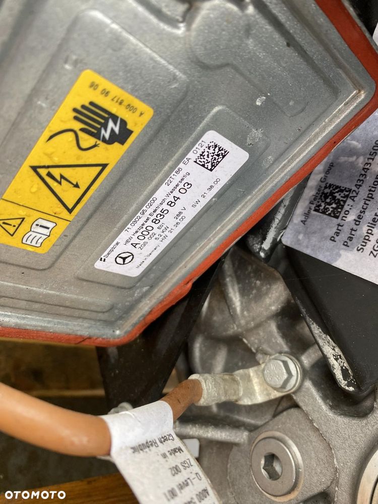 Mercedes EQB 250 silnik kompletny - 15