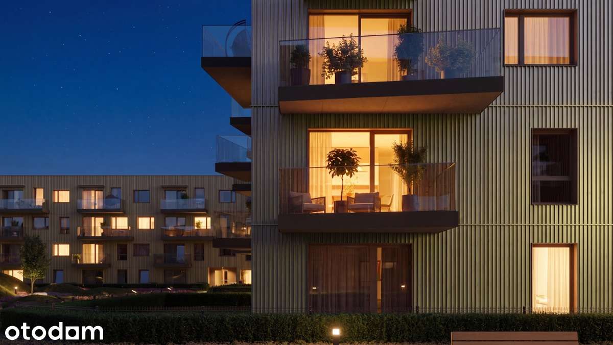 3-pokojowe mieszkanie 54m2 + balkon Bez Prowizji