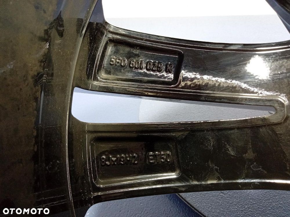 SEAT LEON III FELGA ALUMINIOWA 8JX19 ET50 5X112 5F0601025K 1 SZT - 8