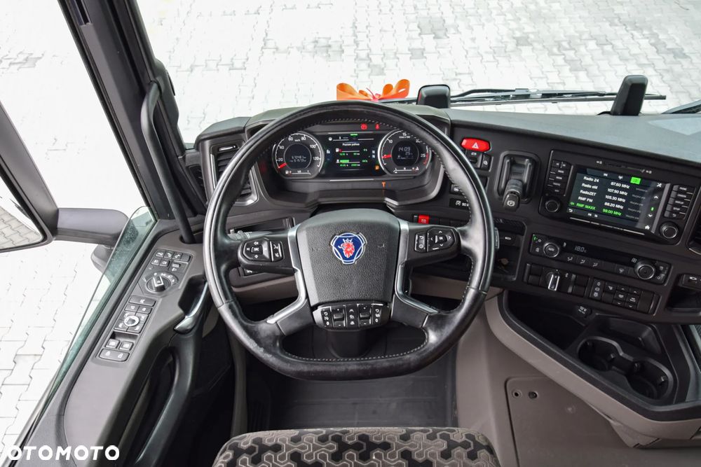 Scania R500 / RETARDER / KLIMATYZACJA POSTOJOWA / ACC / KLIMA / FULL LEDY / FULL SPILERY / 2 ZBIORNIKI PALIWA / SERWISOWANA / SPROWADZONA - 24