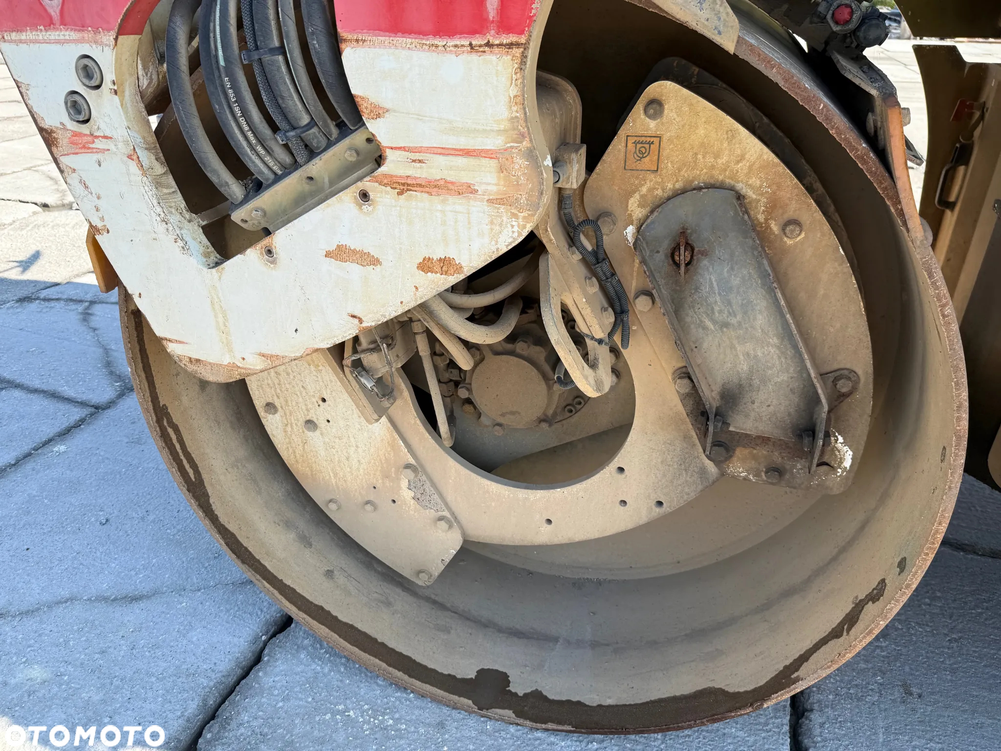 Hamm DV 90 Walec Stalowo Stalowy - 9