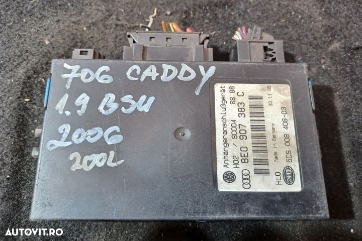 Calculator carlig remorca 8E0907383C 8E0907383C Volkswagen VW Caddy 3 - 3