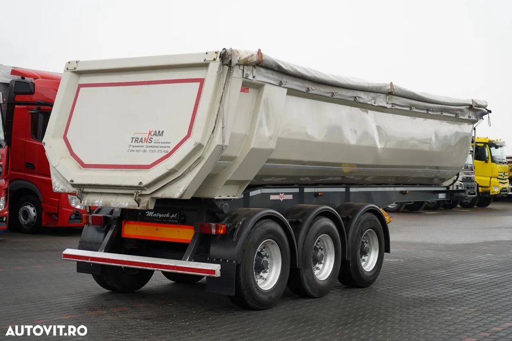 Alta BASCĂ HEUSER / 26 m3 / ALUMINIU / 4.500 KG / JANTE DIN ALIAJ / 2017 - 7