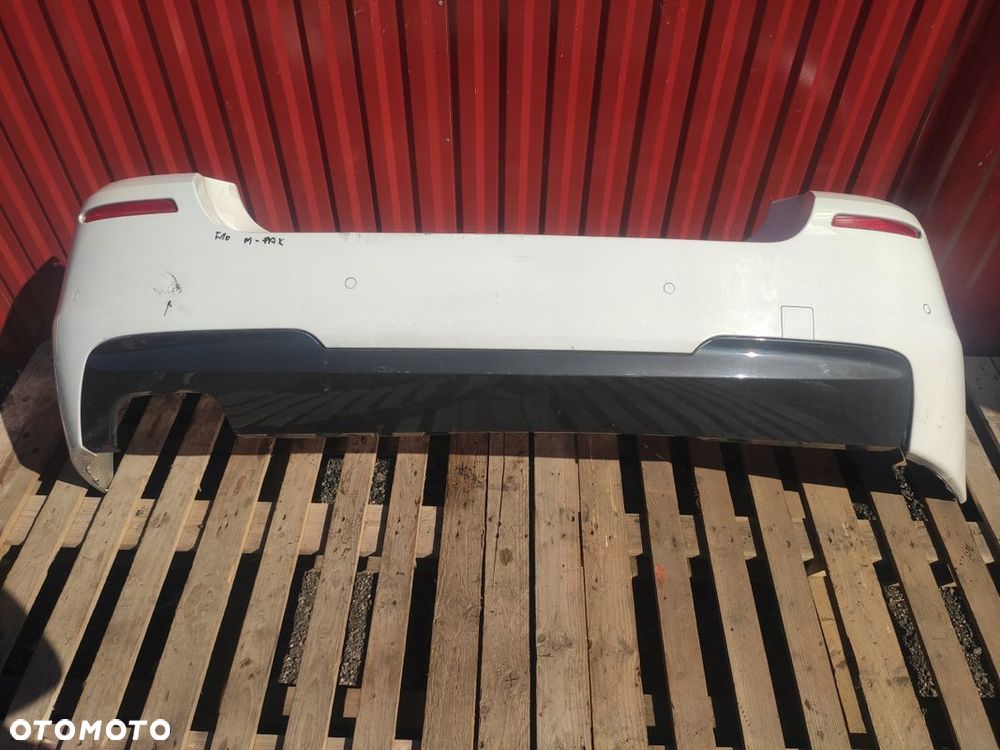 BMW 5 F10 M-PAKIET ZESTAW ZDERZAK PRZÓD TYŁ PROGI NADKOLA A300 ALPINWEISS - 8