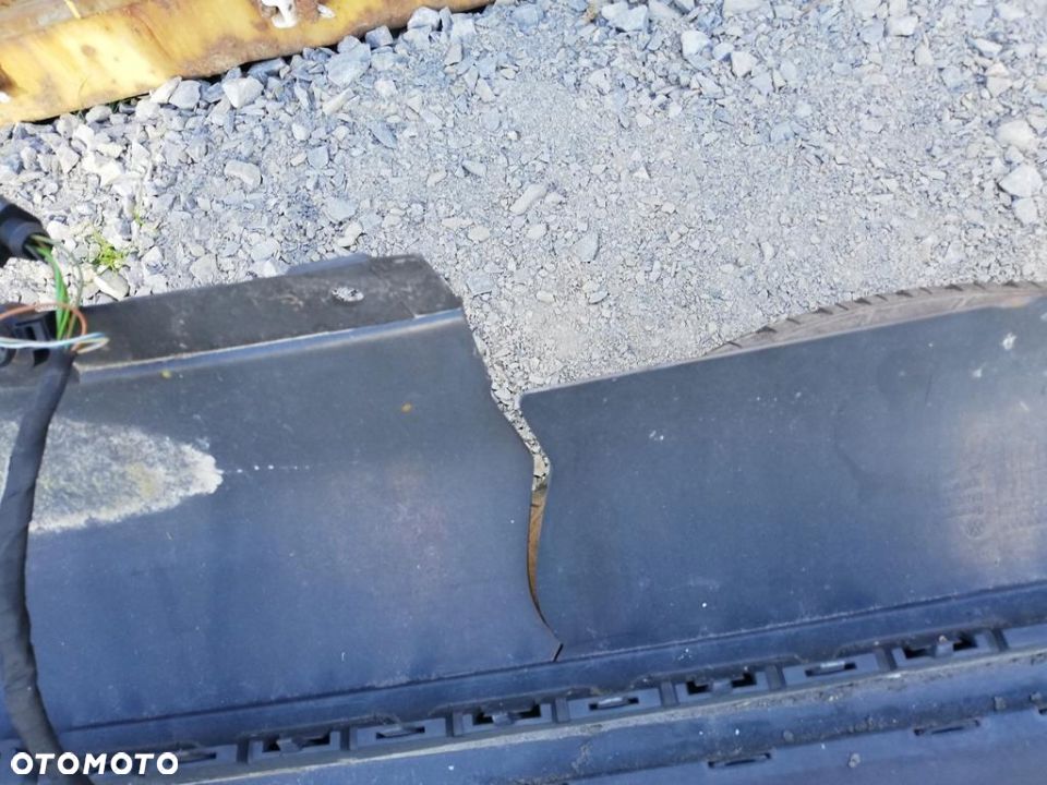 VW PHAETON 3d0 ZDERZAK TYLNY TYŁ CHROM - 9