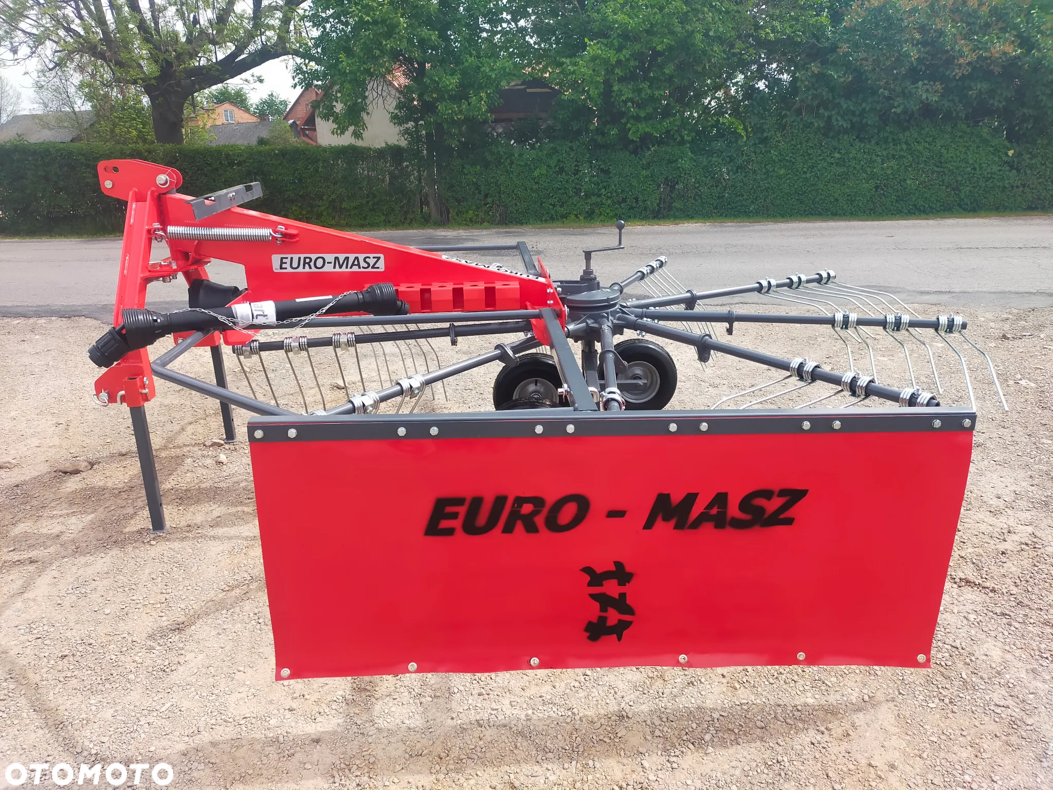 ZGRABIARKA KARUZELOWA 3,5M Z WAŁKIEM WOM PROMOCJA EURO-MASZ/TALEX - 6