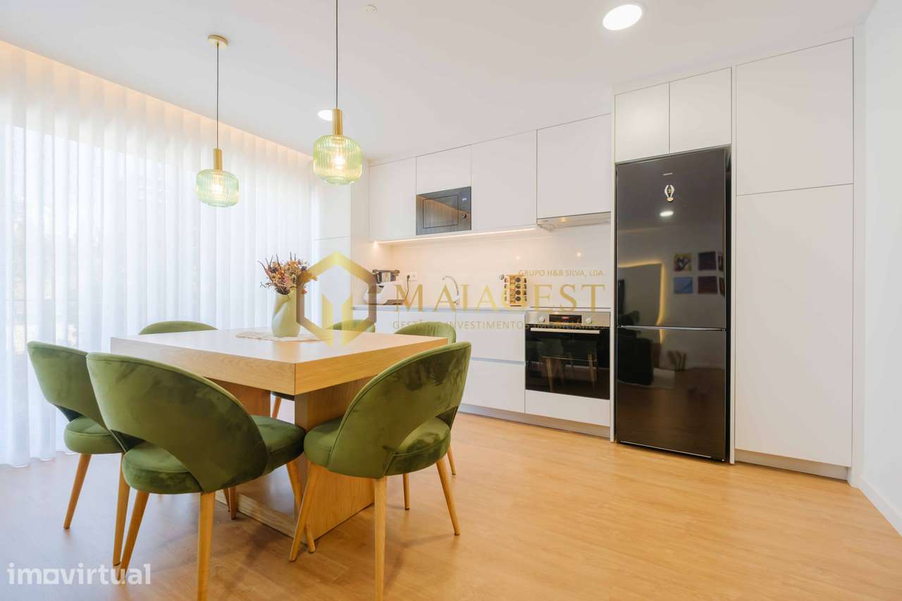 Apartamento T2 Novo em Fânzeres com Varanda e Lugar de Garagem - Grande imagem: 3/60