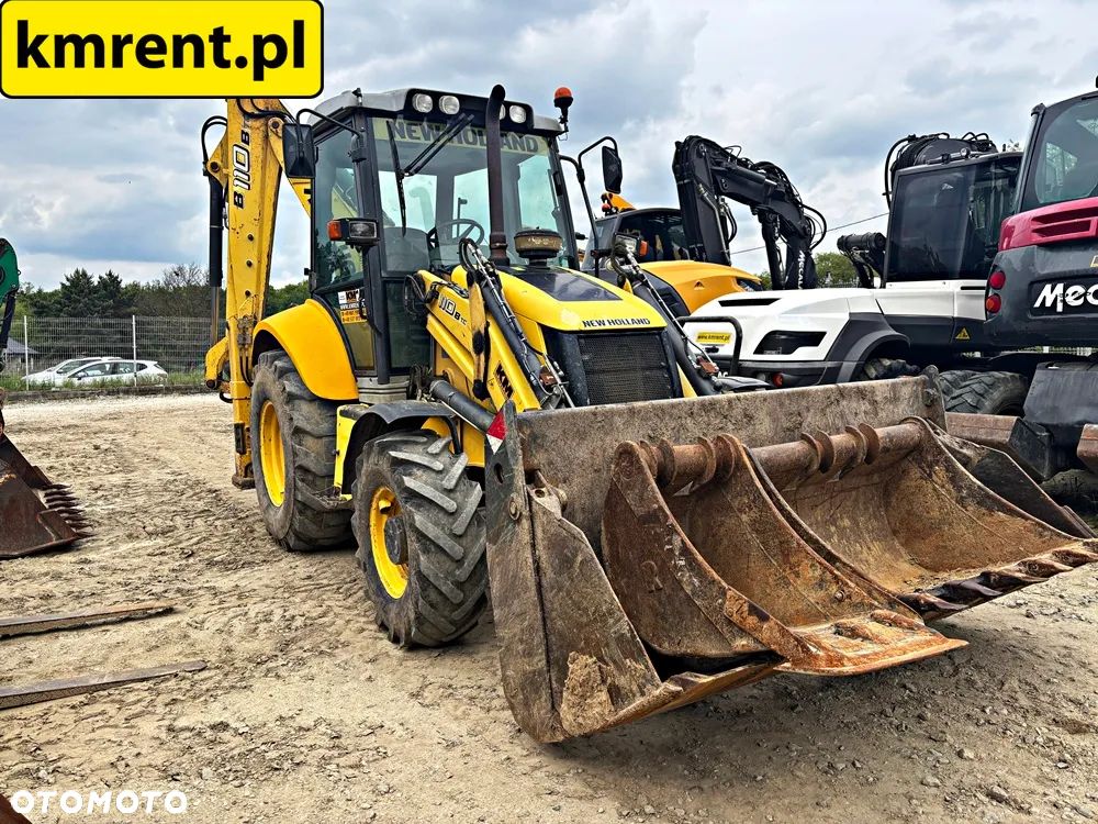 New Holland B110B KOPARKO-ŁADOWARKA 2011R. | JCB 3CX CAT 428 432 CASE 580 590 NEW HOLLAND 115 - 8