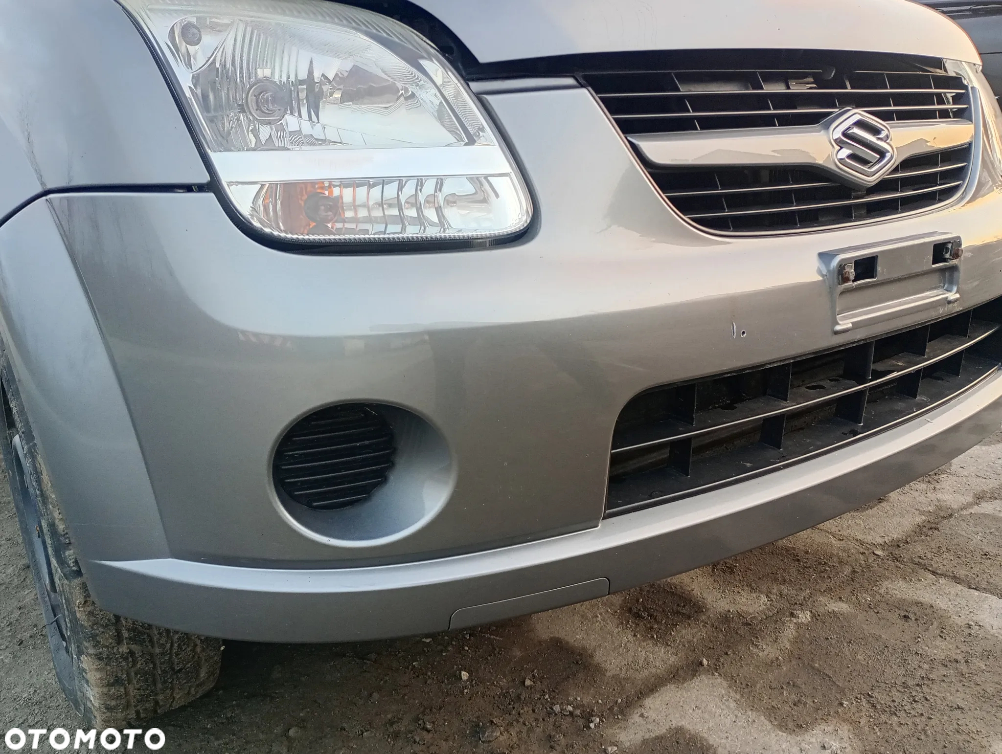 SUZUKI IGNIS II 04-08 ZCD zderzak przedni przód kratki zaślepki gril - 2