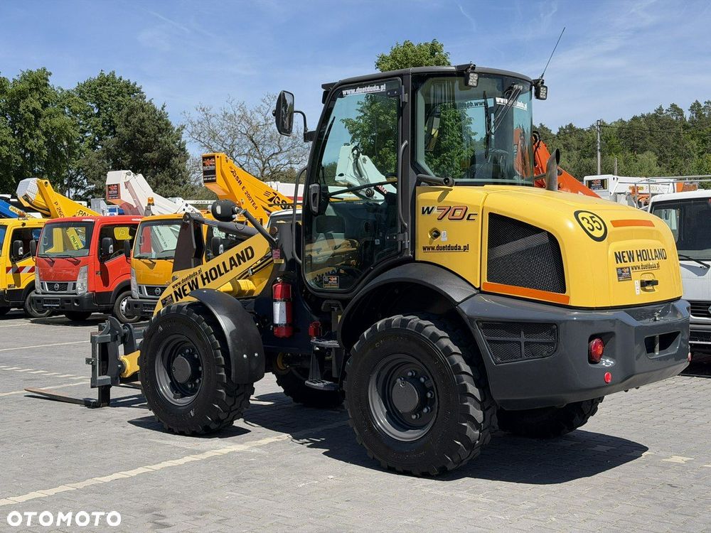 New Holland W70C Compact Widły + Łyżka Jak Nowa 1000 mth Klimatyzacja - 11