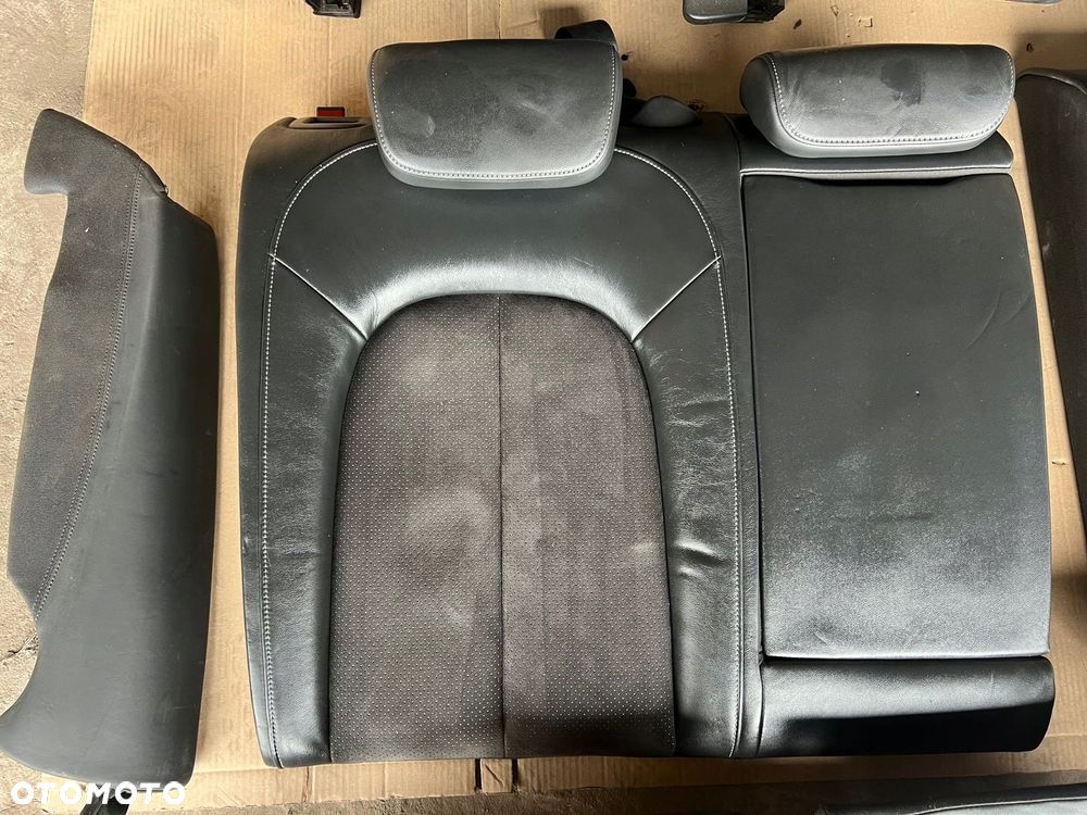 AUDI A6 C7 FOTELE KANAPA SKÓRA ALCANTARA GRZANE S-LINE SLINE - 6