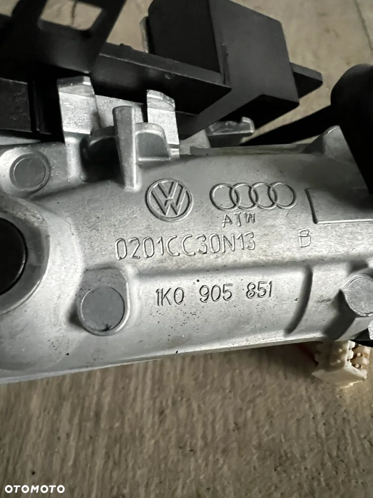 STACYJKA KLUCZYK ORG VW GOLF 5 6 CADDY TIGUAN TOURANSTACYJKA ORG VW GOLF 5 6 CADDY TIGUAN TOURAN 1K0905851 5K0837262AD - 2