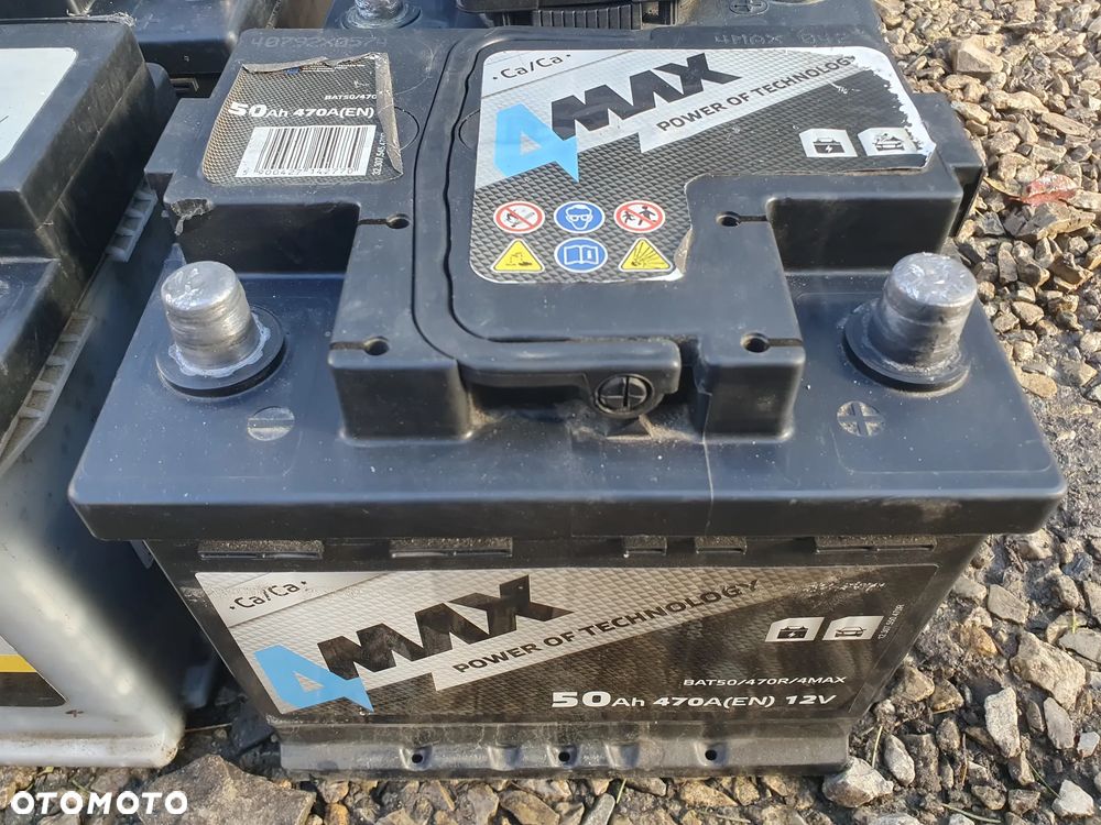 AKUMULATOR BATERIA 4MAX ECOLINE 50Ah 470A 4MAX ECOLINE 60Ah 540A AXIS STREAM ENERGY 77Ah 760A TOPLA ENERGY 45Ah 400A TOPCAR PREMIUM 44Ah 390A HART 564502 40Ah 340A VOLTMASTER 54317 41Ah 370A - 2