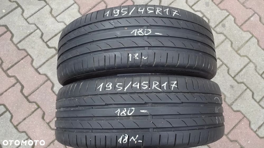 Opona letnia 2 szt. Continental ContiSportContact 5 195/45R17 81 W opony - 1