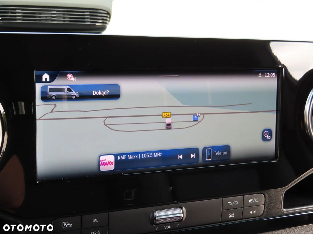 Mercedes-Benz Sprinter 319 CDI 190 KM 9G-Tronic Automat Furgon Blaszak Ekstra Długi LONG MAXI + 4800 mm Wysoki Dach WZMACNIANY Rozstaw Osi 4325 mm FULL Opcja Wyposażenia Stan Auta Nowy Jak Z Salonu OKAZJA DOSTEPNY I GOTOWY - 39