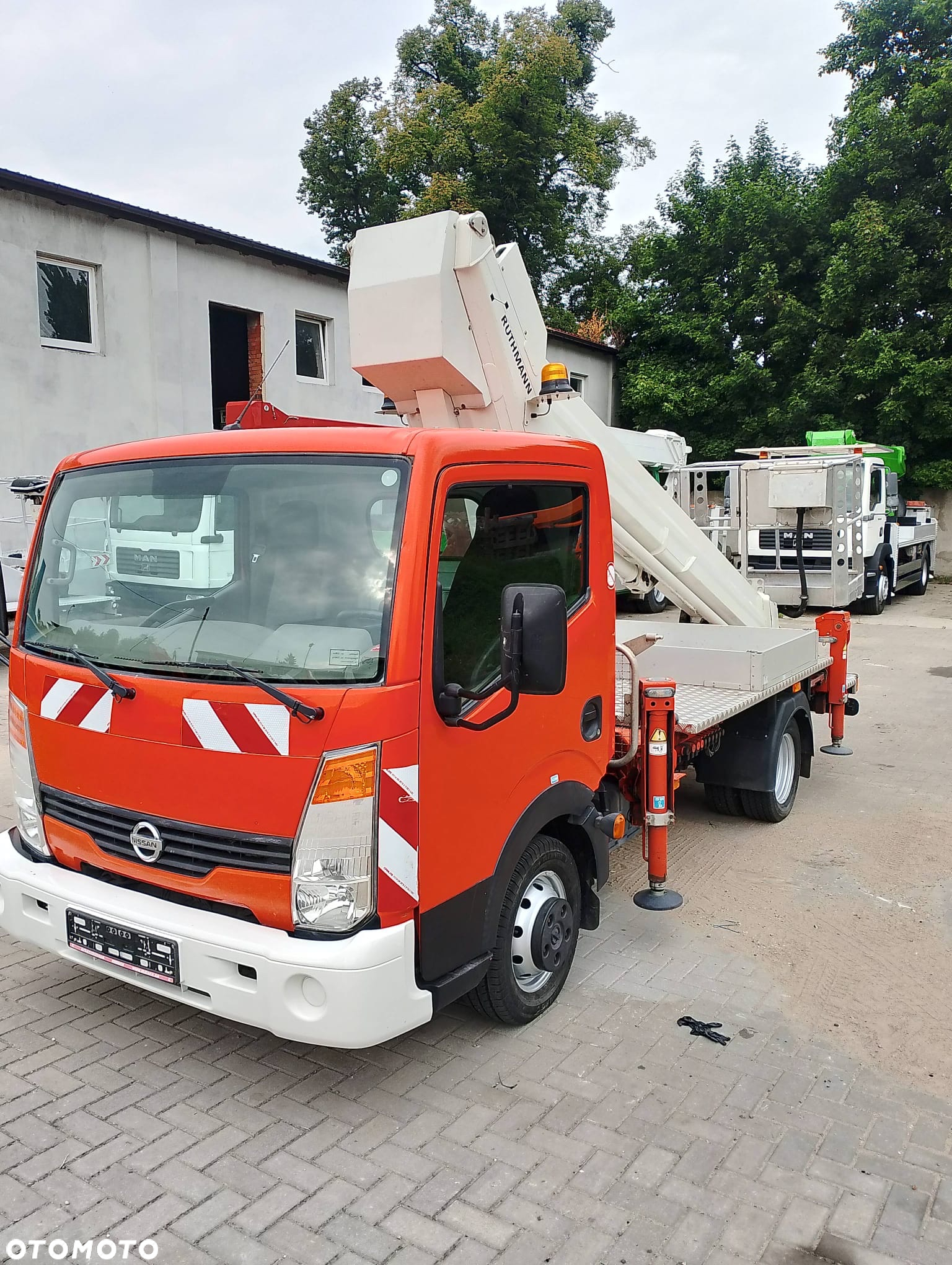 Nissan Podnośnik Koszowy Ruthmann TB 270 27Metró  15W Bok Zwyżka Stan Idealny jak Wumag GSR Multitel - 12