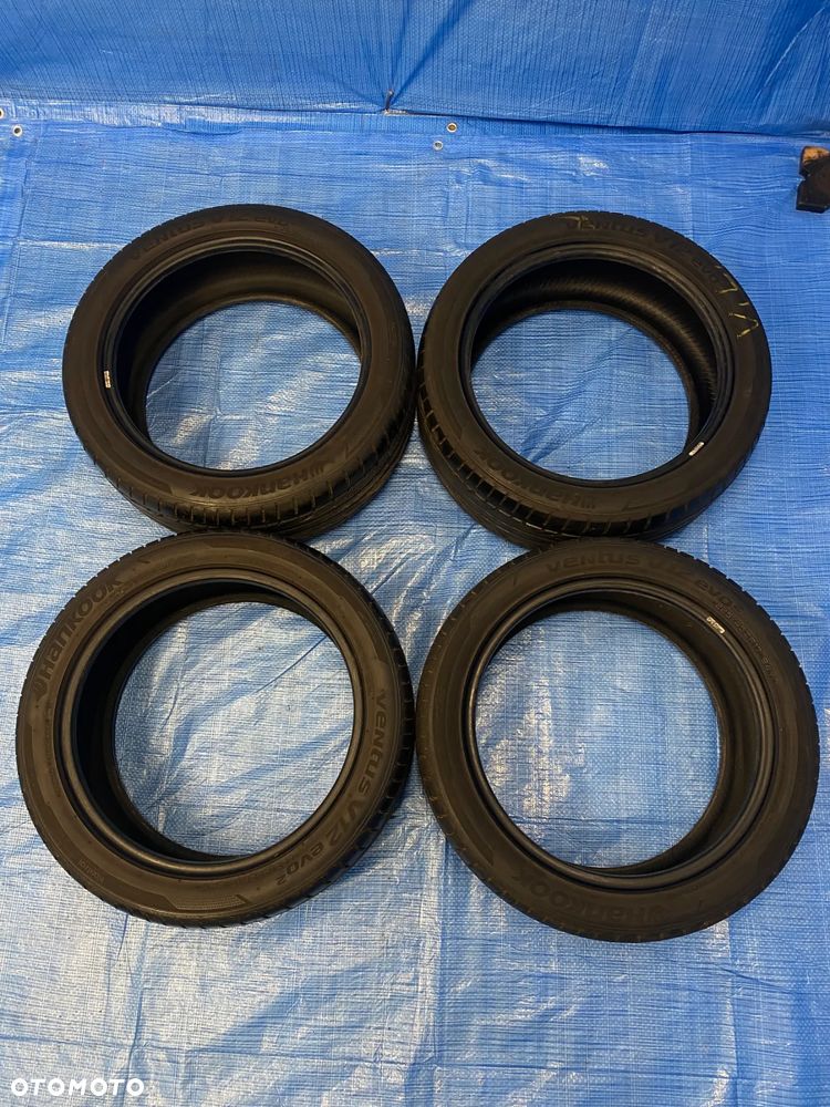 OPONA 17 OPONY LETNIE LATO KOMPLET OPON 4SZT HANKOOK VENTUS V12 EVO 2  225/45 ZR17 94Y BIEŻNIK 5,9mm - 3