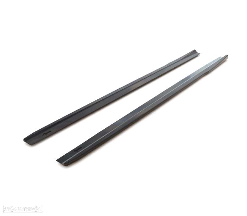 EXTENSÕES DE EMBALADEIRAS MERCEDES W177 18-22 LOOK AMG A35 PRETO - 4