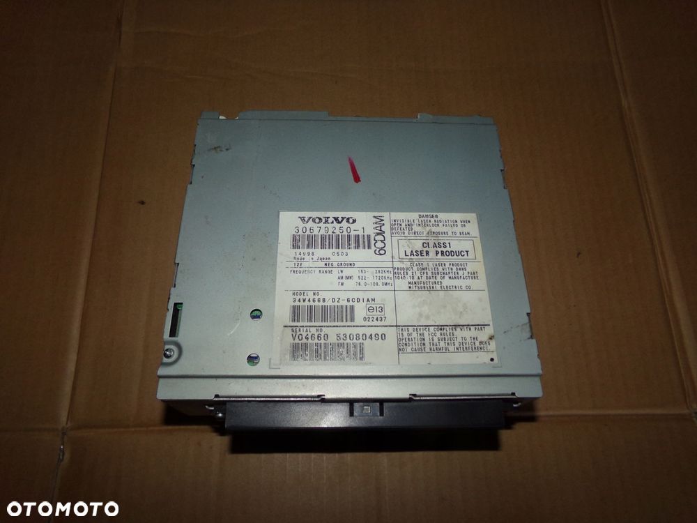 zmieniarka czytnik odtwarzacz cd volvo v50 s40 ii - 2