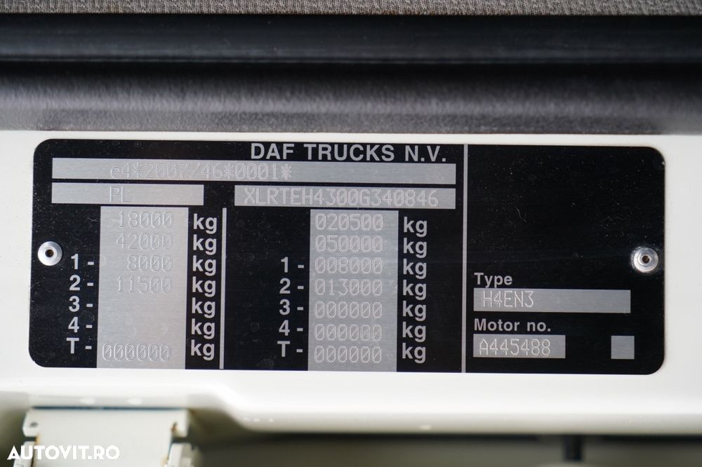 DAF XF 480 / CABINĂ SUPER SPACE / RETARDER / REZERVORE 1.435 L / 2021 - 37