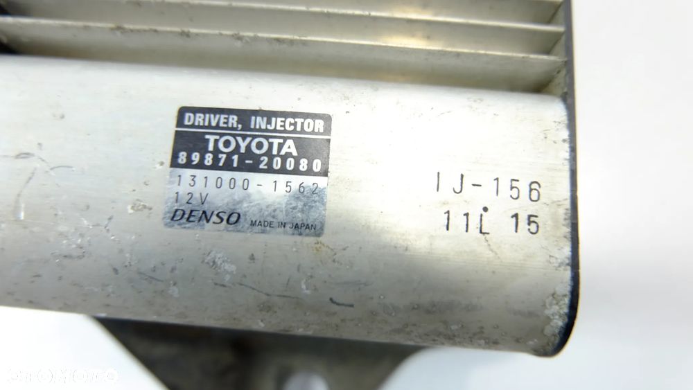 toyota verso 2.0 d4d komputer sterownik wtrysków 89871-20080 - 2