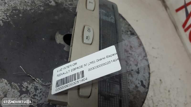 LUZ INTERIOR RENAULT ESPACE IV (JK0) GRAND ESPACE PRIVILEGE - 4