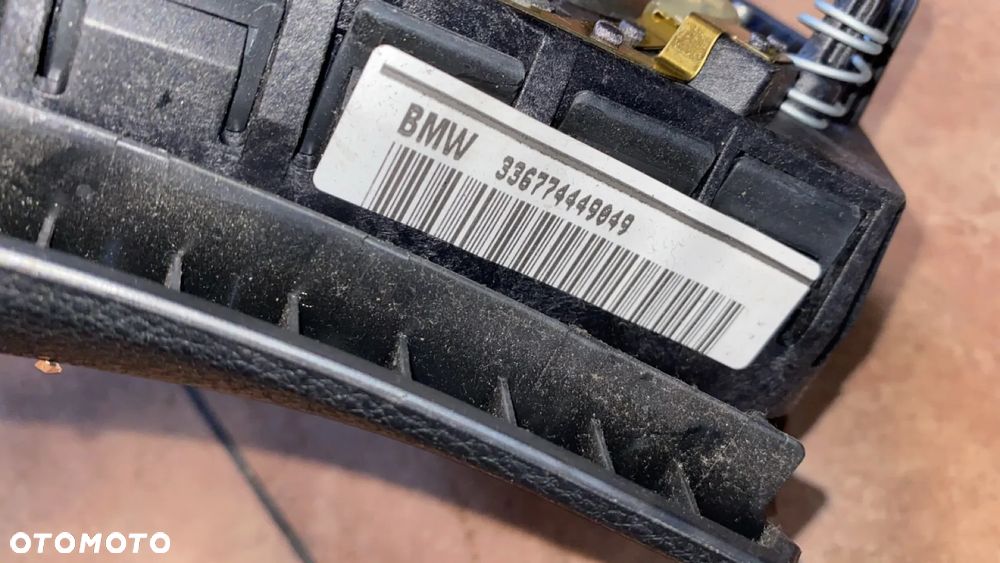 BMW E60 E61 PODUSZKA POWIETRZNA KIEROWCY KIEROWNICY AIRBAG 6774449 - 5