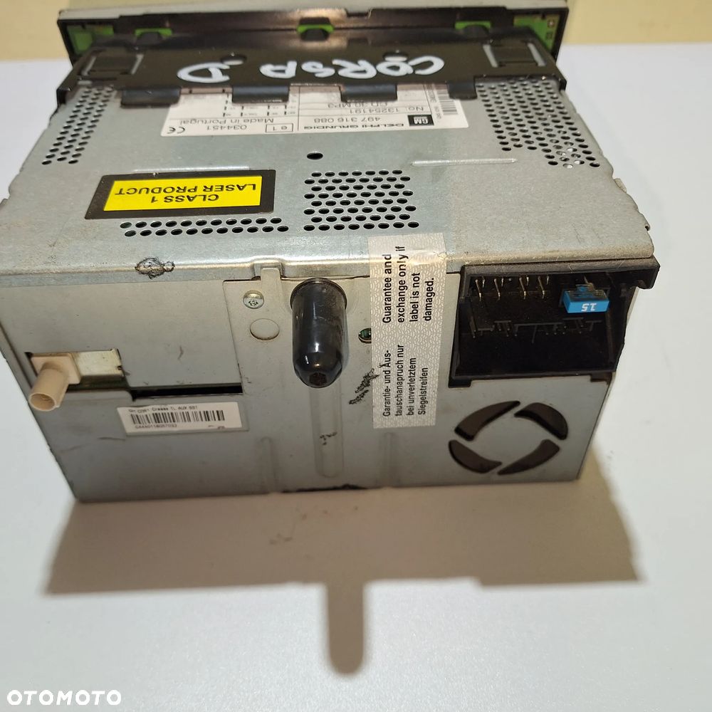 RADIO OPEL CORSA D - 5