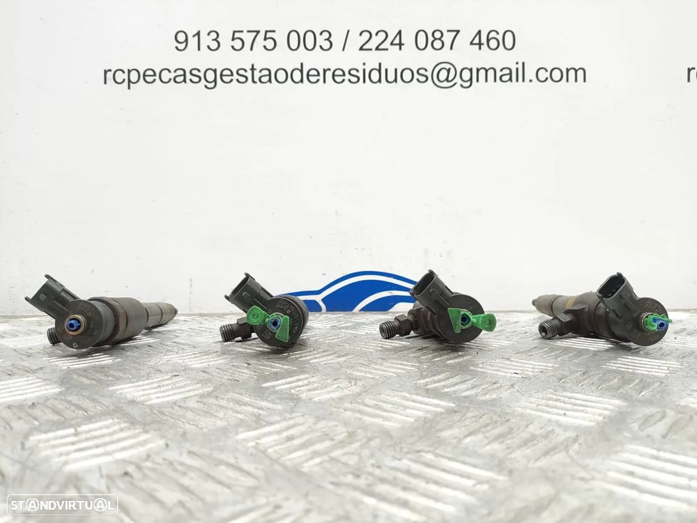 - Conjunto Injetores Original Bosch PSA Peugeot Citroen 1.6 HDI 0445110566 9802776680 - 8