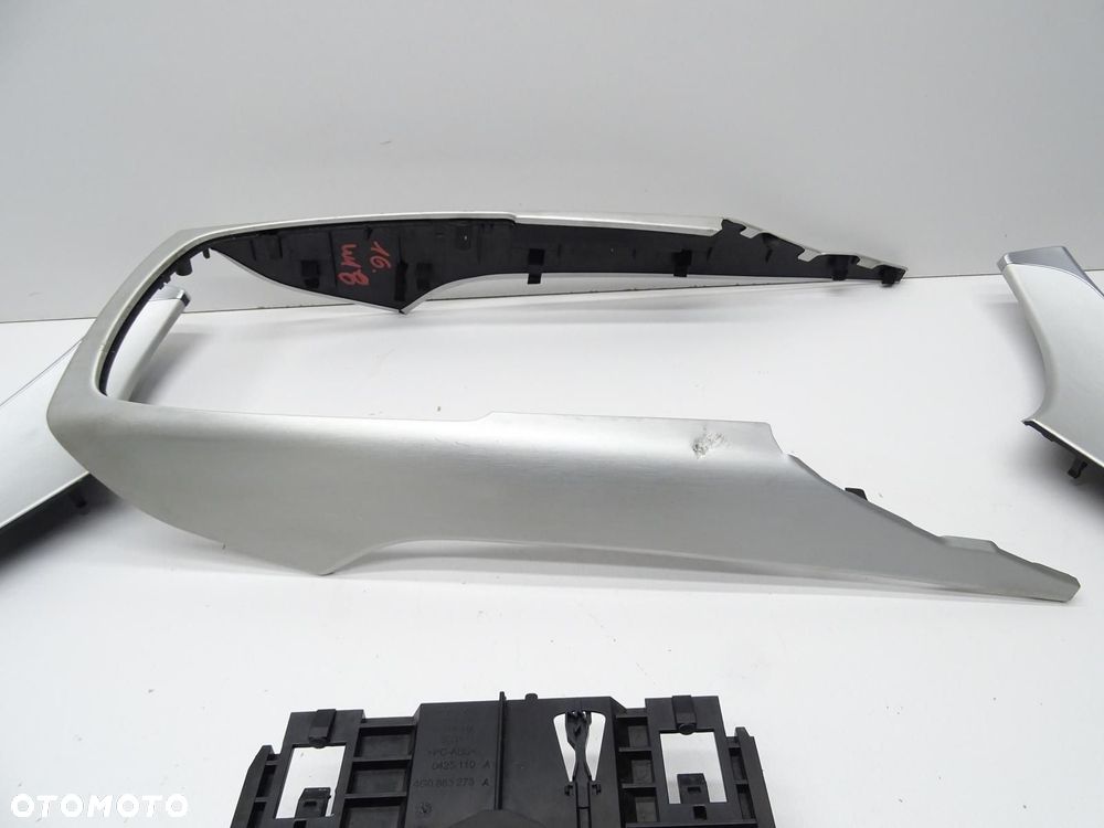 LISTWA DEKOR DRZWI PRZÓD TYŁ POPIELNICZKA KOMPLET 4G0864261 AUDI A6 C7 4G - 9