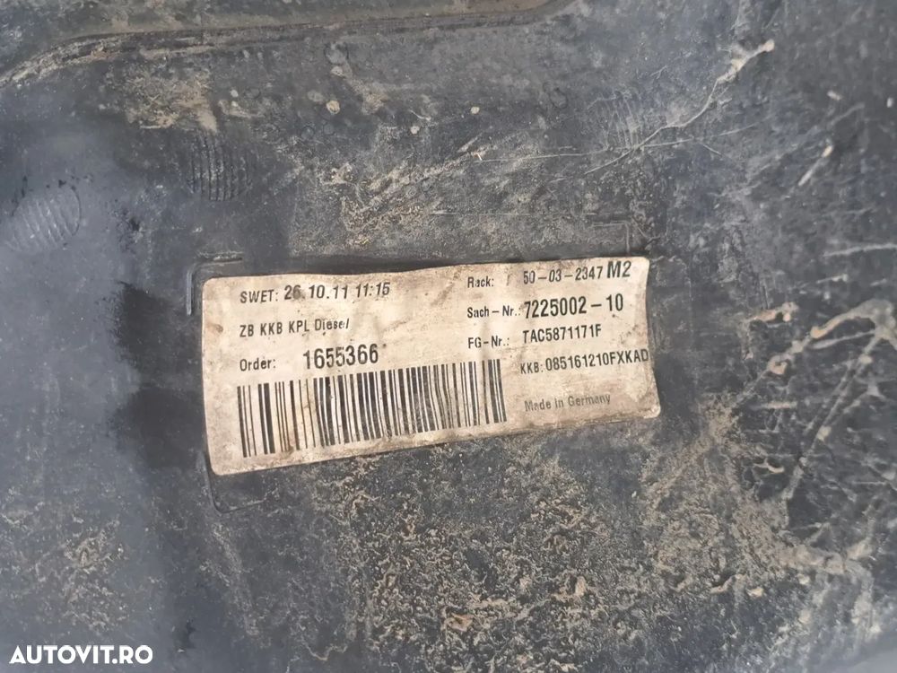Rezervor combustibil motorina echipat complet cu pompa Original BMW Cod 16117268032 16117260648 Seria 5 F10 F11 F07 Seria 6 F06 F12 F13 Diesel - 3