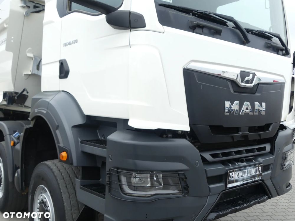 MAN TGS 41.470 / 8x8 / WYWROTKA MEILLER / MANUAL / NISKI PRZEBIEG / - 14