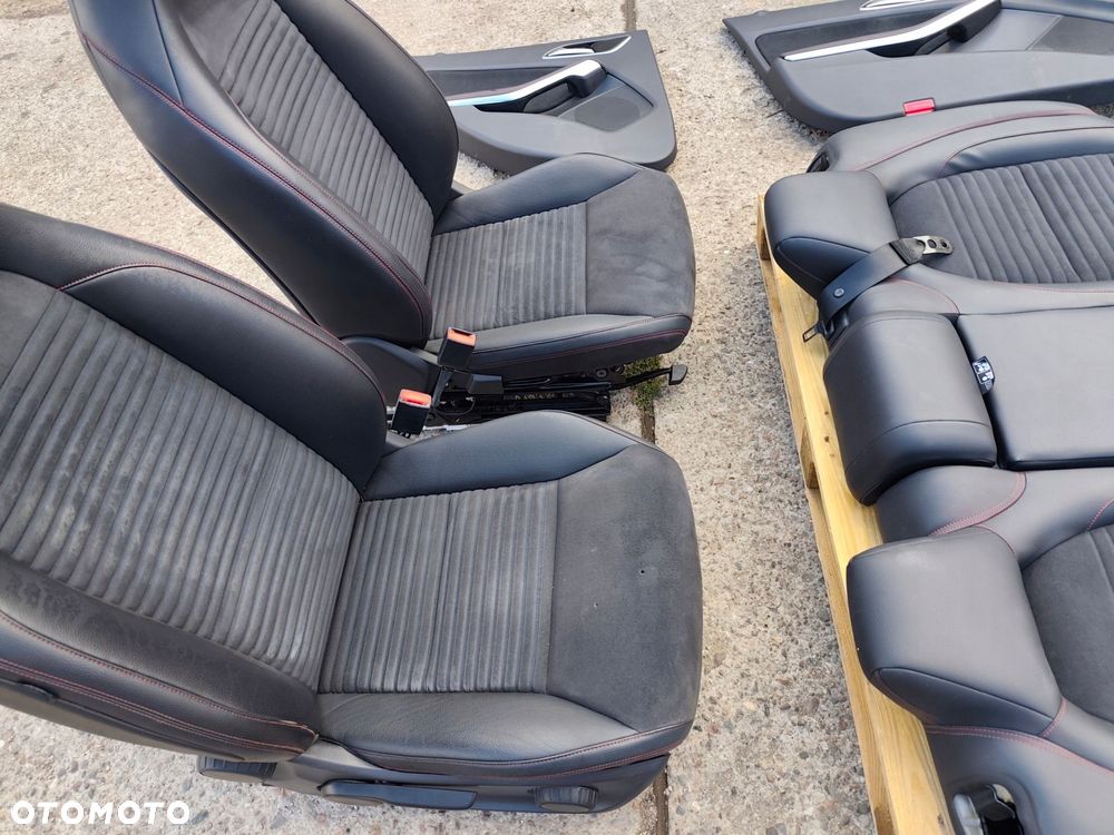 mercedes w176 amg fotele kanapa komplet uk - 5