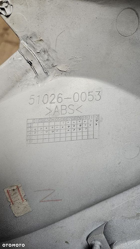 Nakładka na zbiornik paliwa bak owiewka Kawasaki Z800  51026-0053 - 7