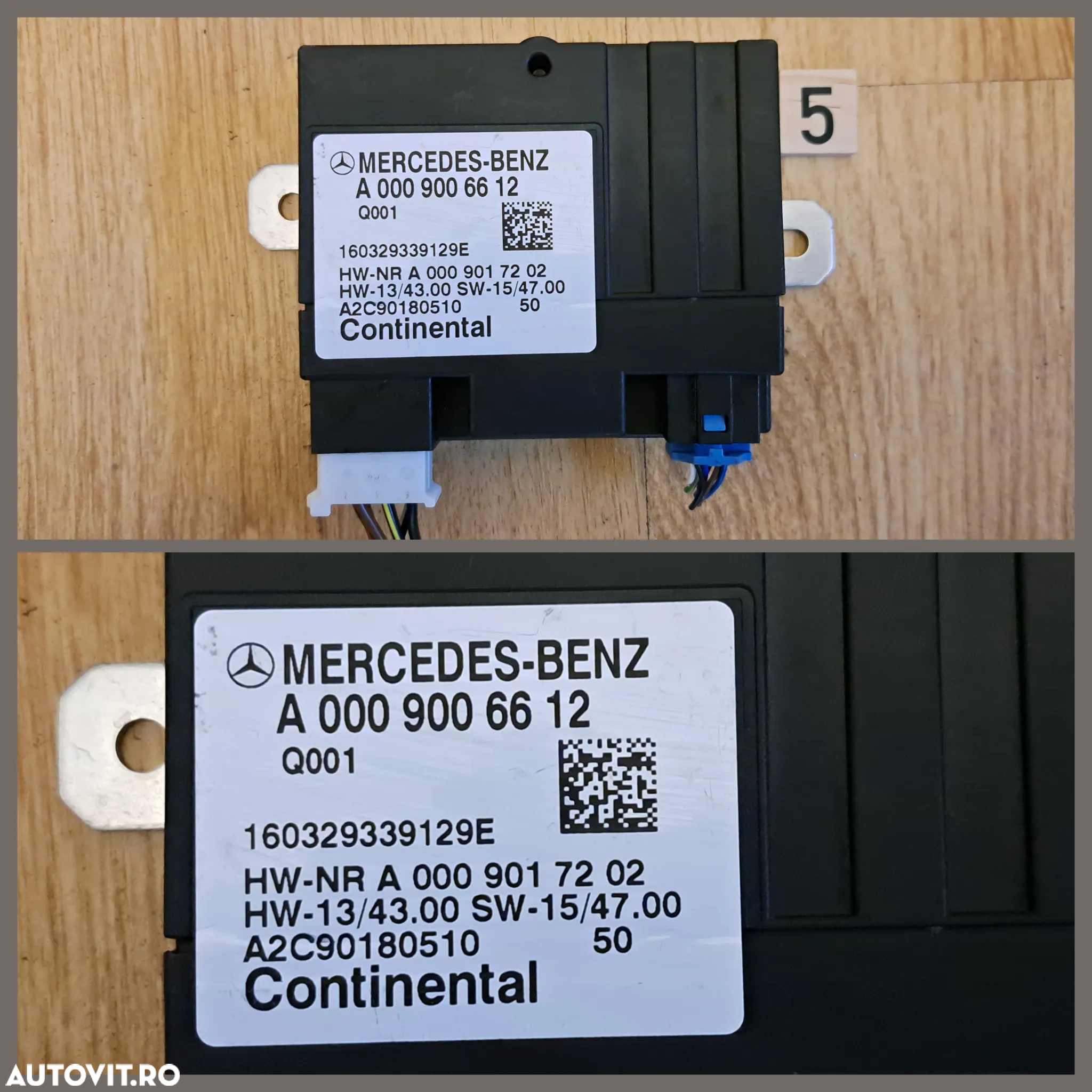 Calculator modul SAM cutie viteze automata unitate control usa modul scaun fata modul pompa combustibil originale mercedes W205 W253 W222 W213 W216 - 6