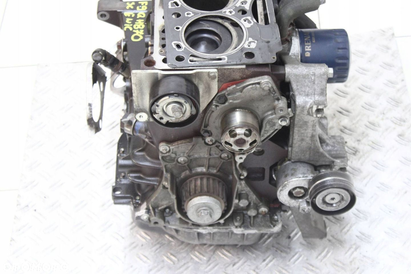 BLOK SŁUPEK DÓŁ SILNIKA RENAULT SCENIC III 1.9 DCI F9Q F9QH870 F9Q870 - 5