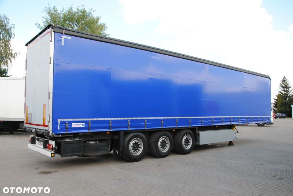 Schmitz Cargobull SCS kurtyna, podnoszona oś - 4