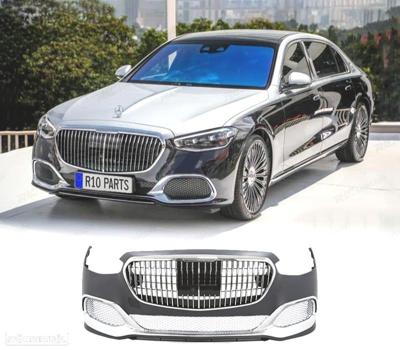 PÁRA-CHOQUES FRONTAL MERCEDES CLASE S W223 20-23 LOOK MAYBACH - 1