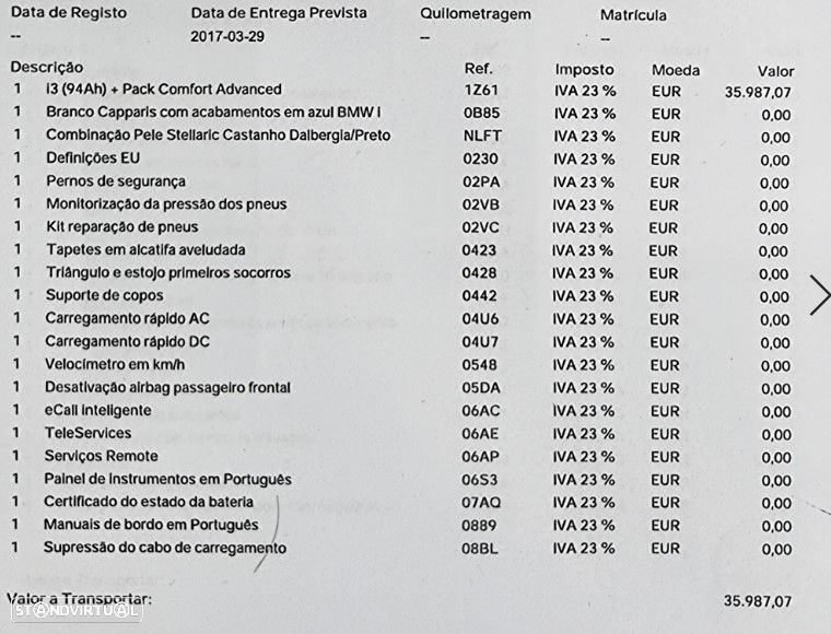 BMW i3 94Ah +Comfort Package Advance - 8