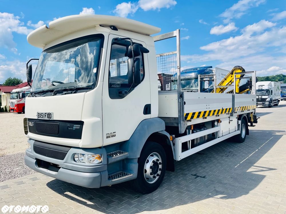 DAF DAF DAF LF CF 55.180 / 13 ton DMC / 104 tys km !!! / HDS żuraw dzwig kran Krane - 6