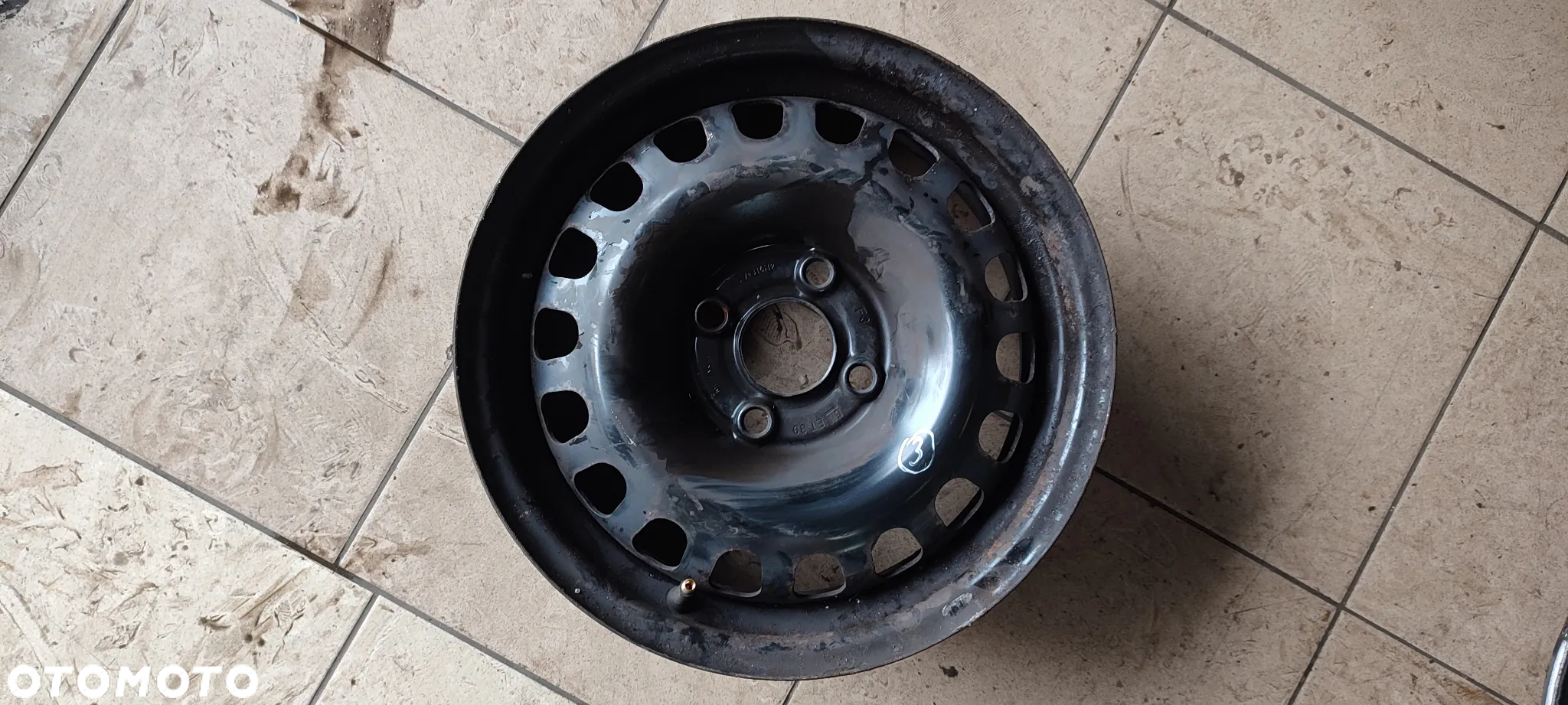 FELGI STALOWE 4x100 5,5Jx14 CALI ET 39 CORSA D E TIGRA ASTRA 4 SZTUKI KOMPLET - 4
