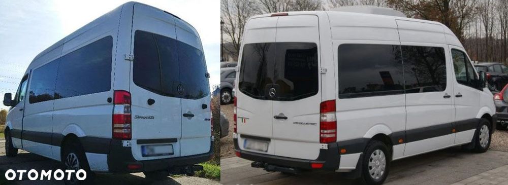 VW VOLKSWAGEN CRAFTER1I 2006-16 MERCEDES SPRINTER 2 II hak holowniczy +MODUŁ7PIN/13P - 10