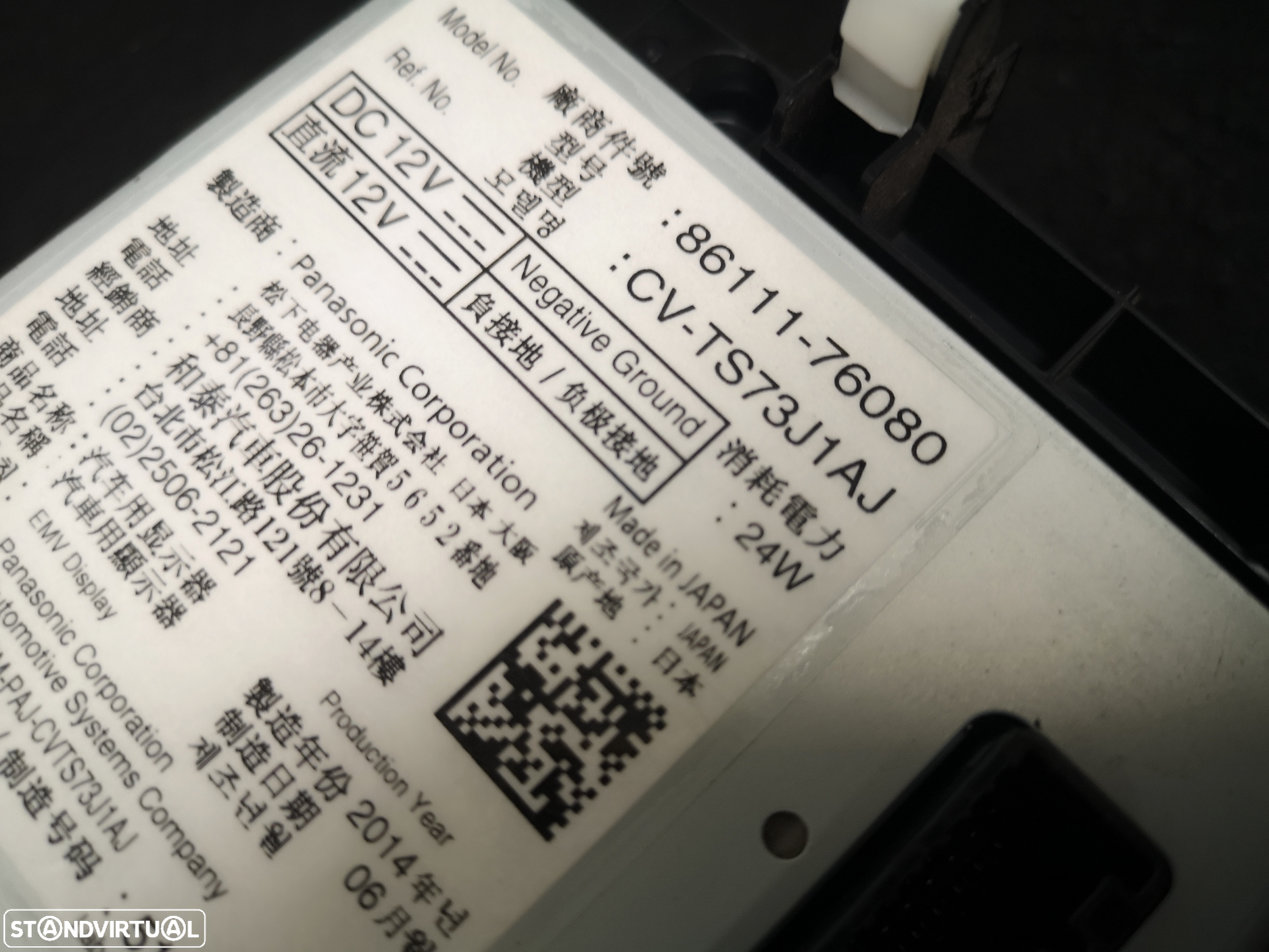 Ecrã Ecran gps media originais lexus ct200h 2014-2017 - 5