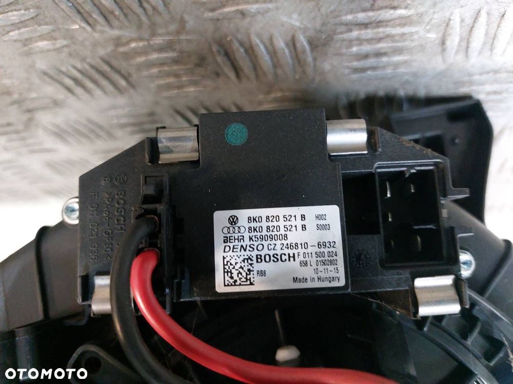 OBUDOWA NAGRZEWNICY + DMUCHAWA + REZYSTOR AUDI A4 B8 EU 8K1820005AS - 7