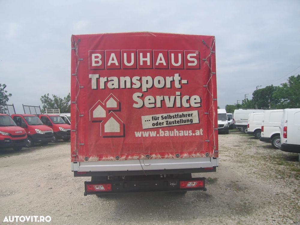 Ford TRANSIT 3 LOC. PLATFORMA cu PRELATA , AC. - 14